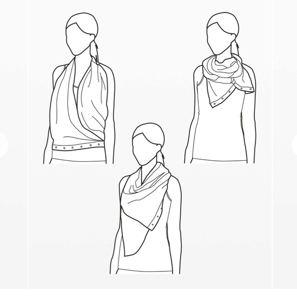 Lululemon Vinyasa Scarf *Rulu Light in Bold Stripe - Picture 8 of 12